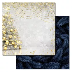 Бумага "Фономикс. Новогодний. Золотые шары" (ScrapMania) Бумага "Фономикс. Новогодний. Золотые шары" (ScrapMania)