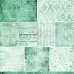 Набор бумаги 30х30 см "Mint mood", 6 листов (CraftO'clock)