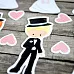 Набор высечек из бумаги "Теперь семья", 63 шт (ScrapMania)