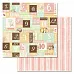 Набор бумаги 30,5х30,5 см "Лесное чудо", 12 листов (ScrapMania)