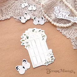 Набор высечек из бумаги "Улочки счастья" (ScrapMania) Набор высечек из бумаги "Улочки счастья" (ScrapMania)