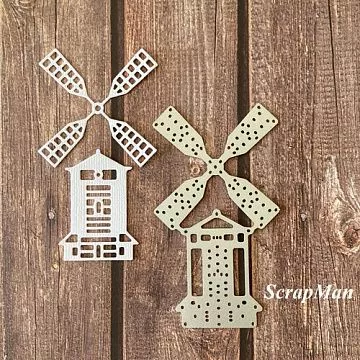 Нож "Мельница", 6,5х5,5 см (Scrapman)