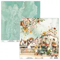 Набор бумаги 30х30 см " Places We Go", 12 листов (Mintay)