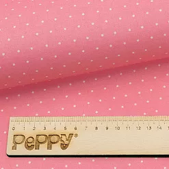 Отрез ткани 50х55 см "Бабушкин сундучок. Горох", розовый (Peppy) Отрез ткани 50х55 см "Бабушкин сундучок. Горох", розовый (Peppy)