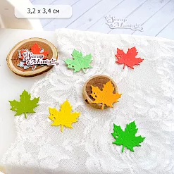 Нож "Лист клена 2", 3,2х3,4 см (ScrapMania)