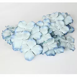 Набор больших гортензий "Голубые двухтоновые", 10 шт (Craft)