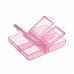 Контейнер прямоугольный, 4 секции, цвет розовый Контейнер прямоугольный, 4 секции, цвет розовый