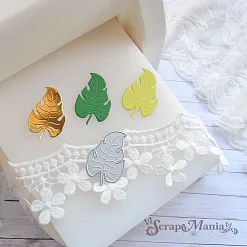 Нож "Филодендрон" 3,4х5,2 см (ScrapMania)