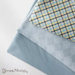 Отрез ткани 75х50 см "Идеальный мужчина. Клетка" (ScrapMania)