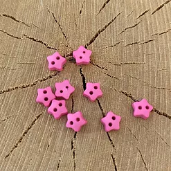 Набор пуговиц "Звездочки", цвет розовый (Gamma) Набор пуговиц "Звездочки", цвет розовый (Gamma)