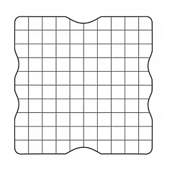 Акриловый блок 10х10 см фигурный (Чип Арт)