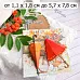 Нож "Зонтик объёмный", 5,7х7,8 см (ScrapMania)