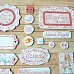 Набор цветного чипборда "Свадебный букет" (ScrapMania)