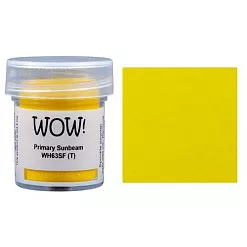 Пудра для эмбоссинга полупрозрачная детализирующая "Солнечный луч" (WOW)