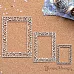 Шейкер "Фономикс. Новогодний. Ажурная рамка большая", 8,9х12 см (ScrapMania)
