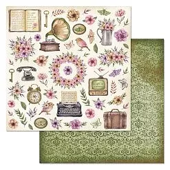 Бумага "Летние бабочки. Картинки" (ScrapMania)