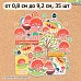 Набор высечек из бумаги "Антошка", 35 шт (ScrapMania)