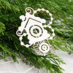 Чипборд "Часы кукушка 1", 4,9х6,1 см (LeoMammy)