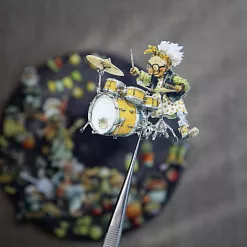 Набор тканевых высечек "СуперБабушка", 42 шт (ScrapMania)