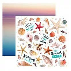 Набор бумаги 30х30 см "Тайна глубин", 18 листов (АртУзор) Набор бумаги 30х30 см "Тайна глубин", 18 листов (АртУзор)