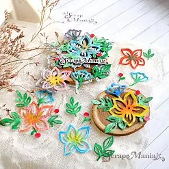 Нож "Соловьиные сказки. Цветы-колдуны", 5,1х6 см (ScrapMania)