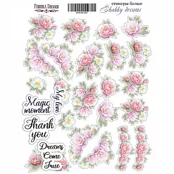 Наклейки 16х21,5 см "Shabby dreams" (Фабрика Декору)