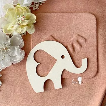 Заготовка для тиснения "Слоник", 7,5х9,5 см (LeoMammy)