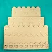 Лист переплетного картона 30х30 см "Серый" (ScrapMania)