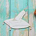 Украшение из чипборда "Туфелька" (ScrapКрым)