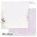 20х20 Бумага "Цветочная вуаль. Дизайн 5" (ScrapMania)