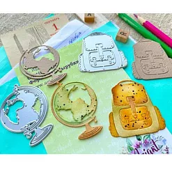 Нож "Мир в рюкзаке", 4,8х5 см (AgiArt)