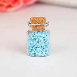 Наполнитель для шейкера "Пайетки. Голубые ромбики" (АртУзор)