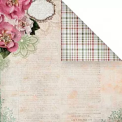 Бумага "Пурпур. Цветы" (Mr.Painter)