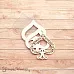 Чипборд "Алиса в сказке. Шейкер. Пики мини (ScrapMania)