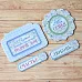 Набор цветного чипборда "Родной дом" (Scrapmania)