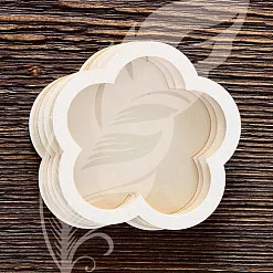 Набор украшений из чипборда "Шейкер. Цветок" (ArtLines)