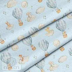 Отрез ткани 79х50 см "Праздник в небе" (Cotton)