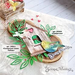 Нож "Соловьиные сказки. Скворечник", 4,5х6,9 см (ScrapMania) Нож "Соловьиные сказки. Скворечник", 4,5х6,9 см (ScrapMania)