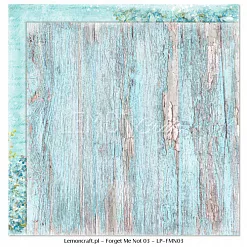 Набор бумаги 30х30 см "Forget me not", 6 листов (Lemon Craft) Набор бумаги 30х30 см "Forget me not", 6 листов (Lemon Craft)