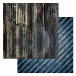 Набор бумаги 30,5х30,5 см "Армейский альбом", 12 листов (ScrapMania)