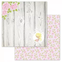 Набор бумаги 30,5х30,5 см "Теперь семья", 15 листов (ScrapMania)