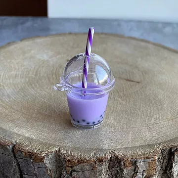 Миниатюра "Молочный коктейль большой. Черника", 1 шт (Китай)