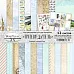 Набор бумаги 30,5х30,5 см "Путеводитель", 12 листов (ScrapMania)