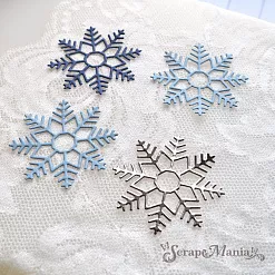 Нож "Снежинка 3", 4,3х4,3 см (ScrapMania) Нож "Снежинка 3", 4,3х4,3 см (ScrapMania)