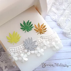 Нож "Аралия" 4,9х4,7 см (ScrapMania)