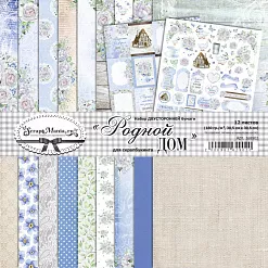 Набор бумаги 30,5х30,5 см "Родной дом", 12 листов (ScrapMania) Набор бумаги 30,5х30,5 см "Родной дом", 12 листов (ScrapMania)