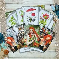 Набор карточек "Ворожея", 16 шт (ScrapMania)