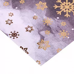 Бумага с фольгированием 20х20 см "Ночной снегопад" (АртУзор) Бумага с фольгированием 20х20 см "Ночной снегопад" (АртУзор)