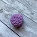 Миниатюра "Подвеска печенье Oreo. Светло-фиолетовая", 1 шт (Югарт)