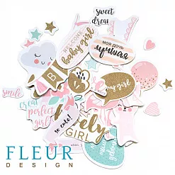 Набор вырубок "Моя леди" (Fleur-design)